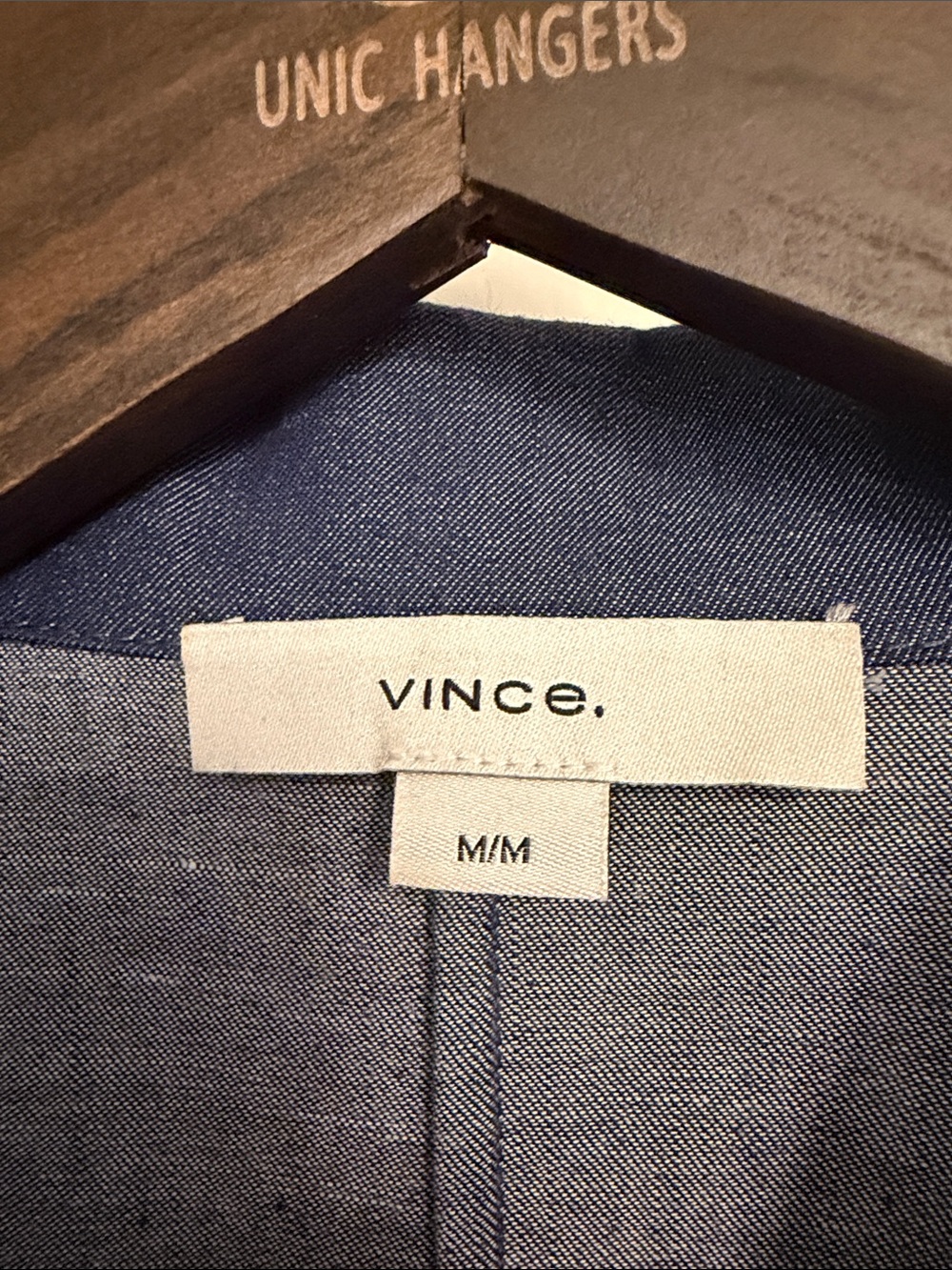 Vince Navy Short-Sleeve Midi Shirt Dress with Collar NWT - Picture 5 of 16